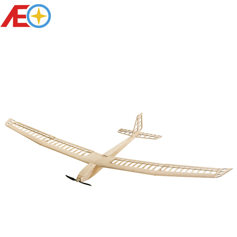 Rc Airplane Balsa Wood Kit Laser Cut - AEO F25 2,5M AION Segelflugzeug Balsaholz-Kit