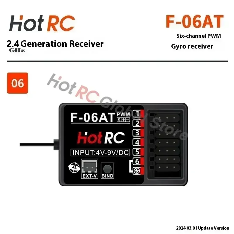HOTRC 2,4GHz 4/6/8-Kanal F-04A – Rc Airplane Flight Controller Gyro Bewertung und Preis