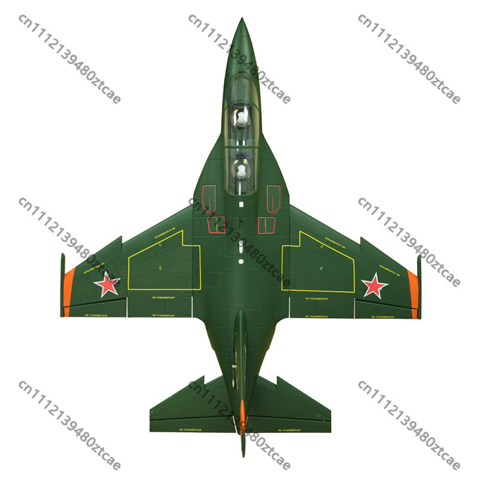 Yak-130 70mm EDF Jet, grün lac – Rc Airplane Electric Landing Gear Retract Bewertung und Preis