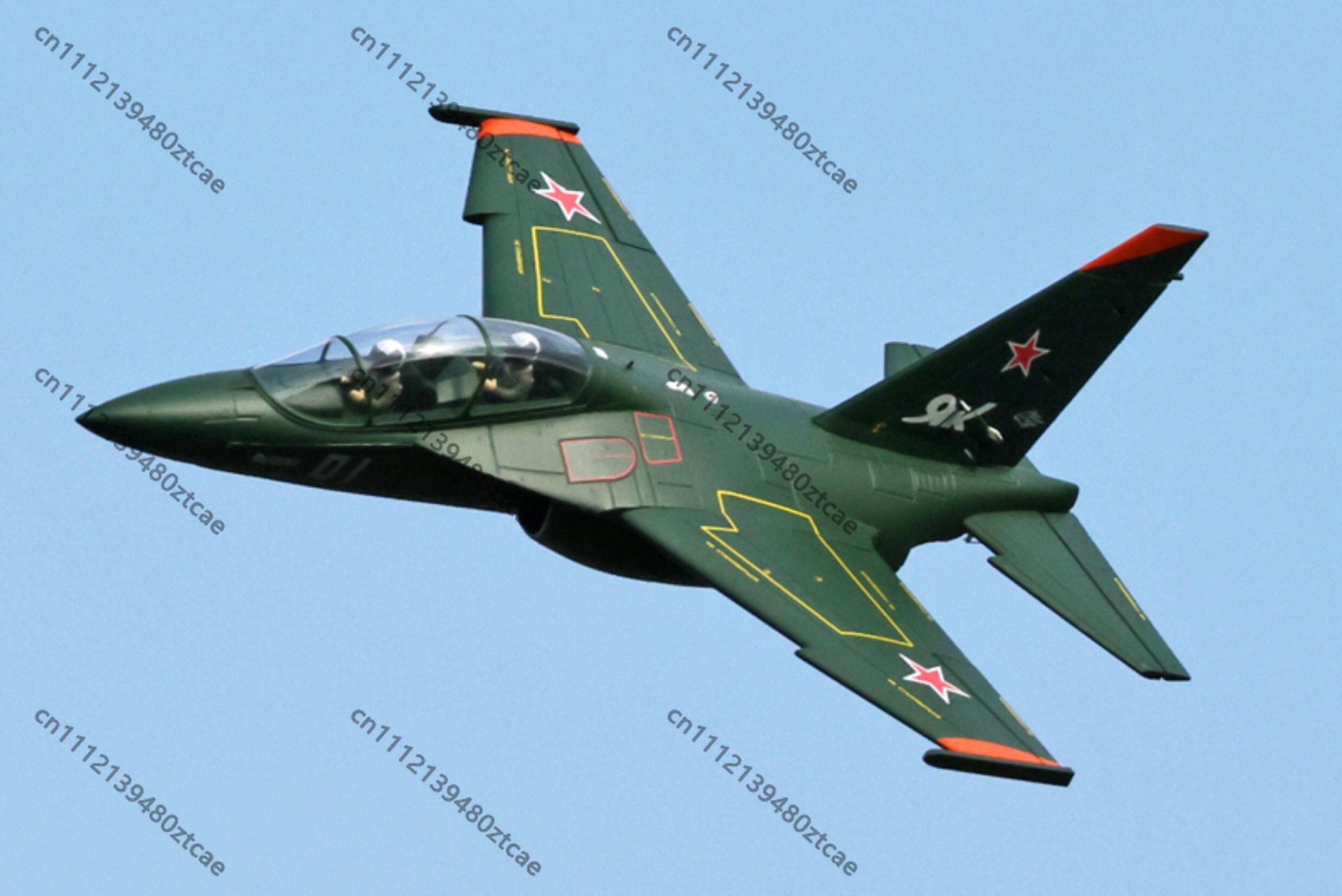 Yak-130 70mm EDF Jet, grün lac – Rc Airplane Electric Landing Gear Retract Bewertung und Preis