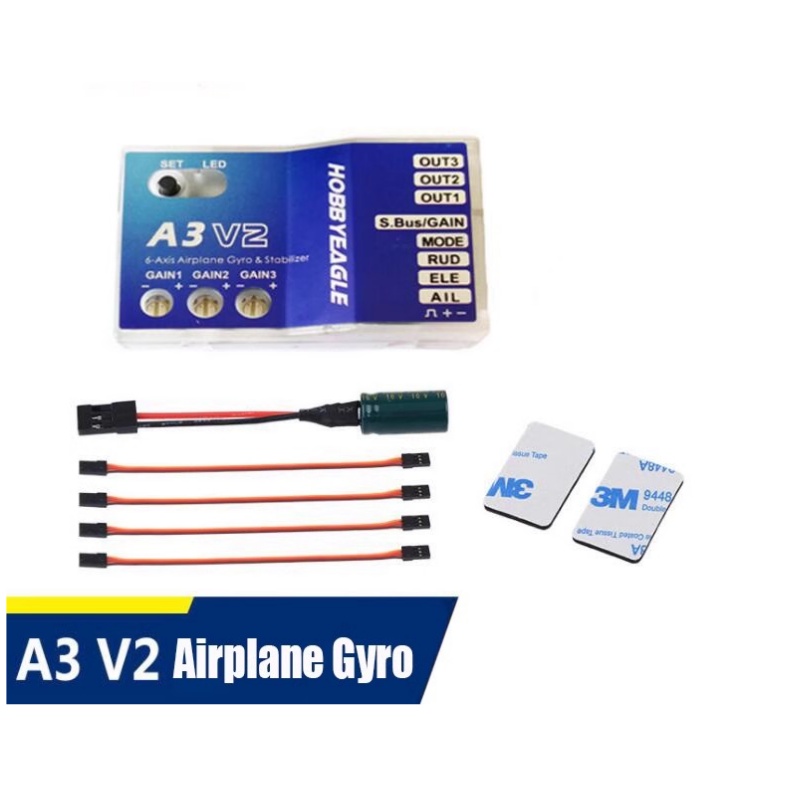 A3 V2 Flugcontroller-Stabilisa – Rc Airplane Flight Controller Gyro Bewertung und Preis