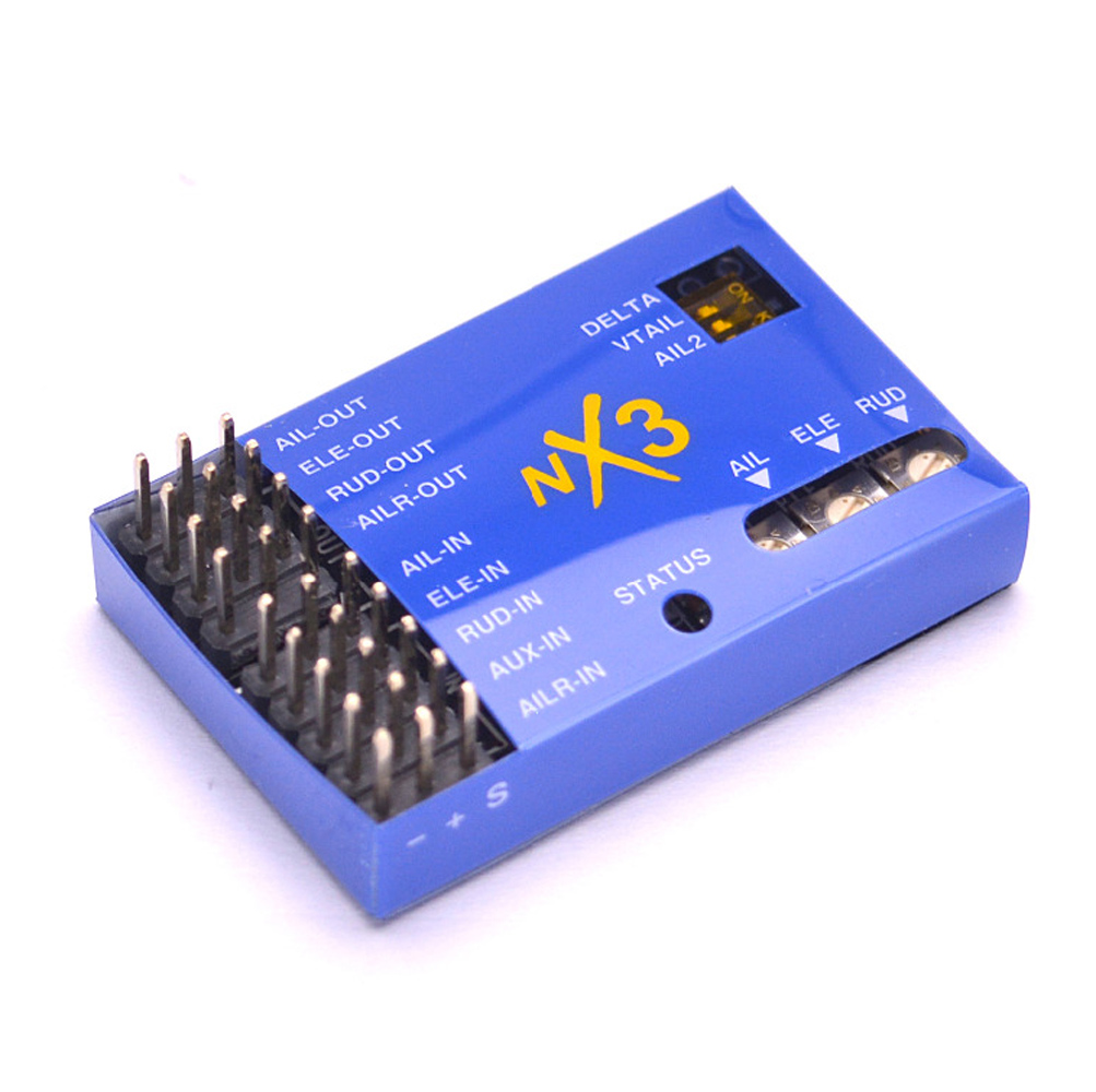 NX3 3D Starrflügel 3-Achsen-Gy – Rc Airplane Flight Controller Gyro Bewertung und Preis