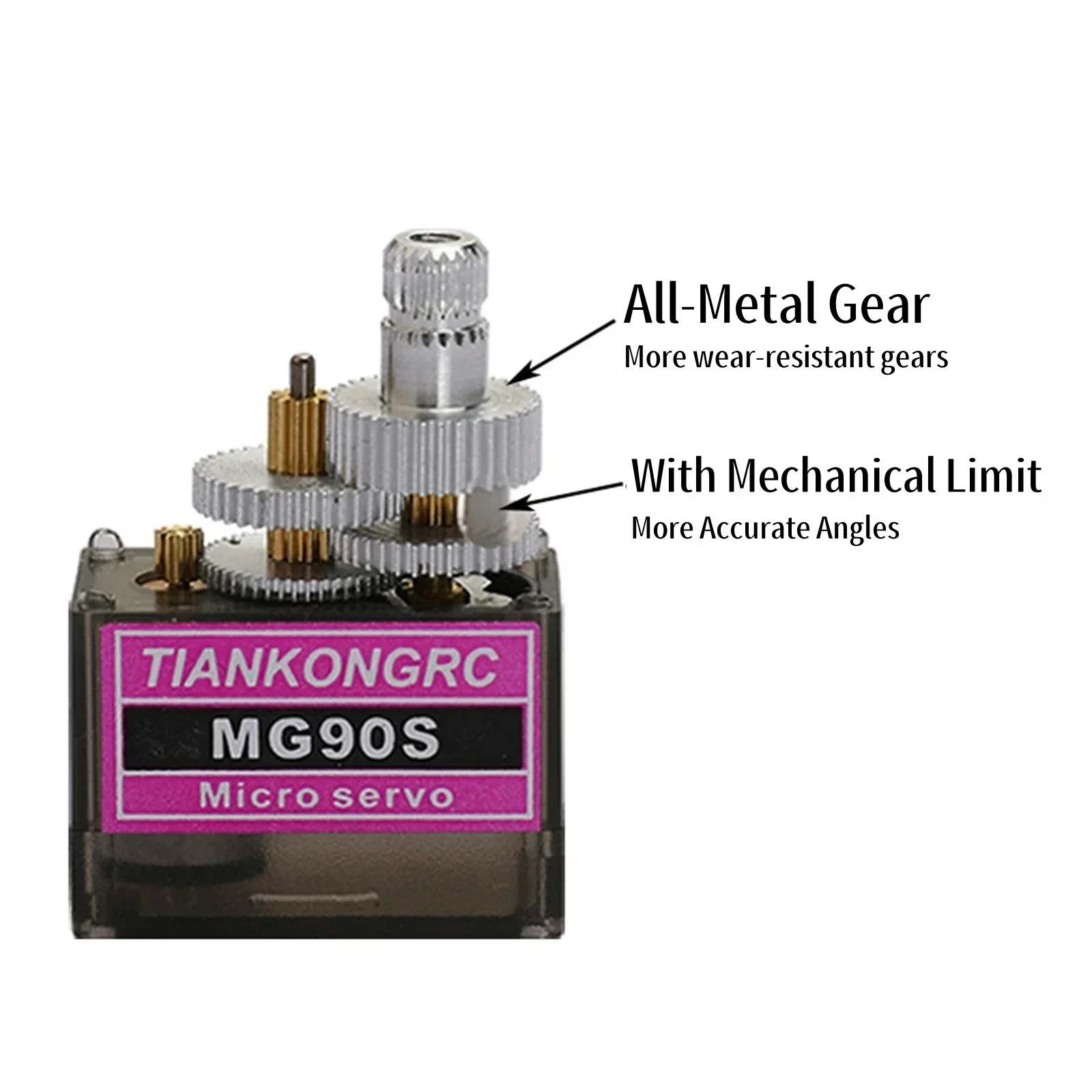 10 Stück MG90S Mikroservomotor – Rc Plane Servo 9G Metal Gear Micro Bewertung und Preis