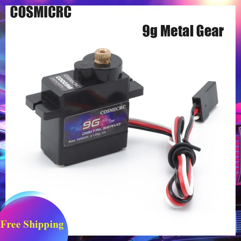 COSMICRC Digitale Servos 1/4 S – Rc Plane Servo 9G Metal Gear Micro Bewertung und Preis