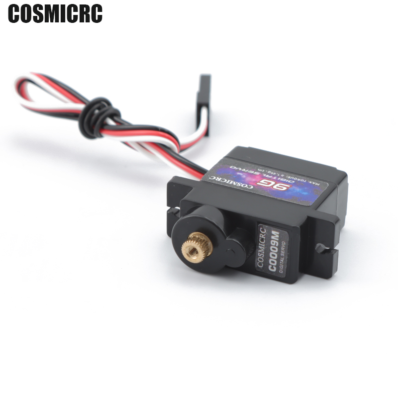 COSMICRC Digitale Servos 1/4 S – Rc Plane Servo 9G Metal Gear Micro Bewertung und Preis