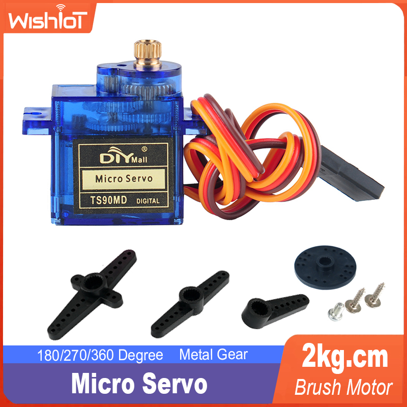 Mikros ervo motors atz 90/4,8  – Rc Plane Servo 9G Metal Gear Micro Bewertung und Preis