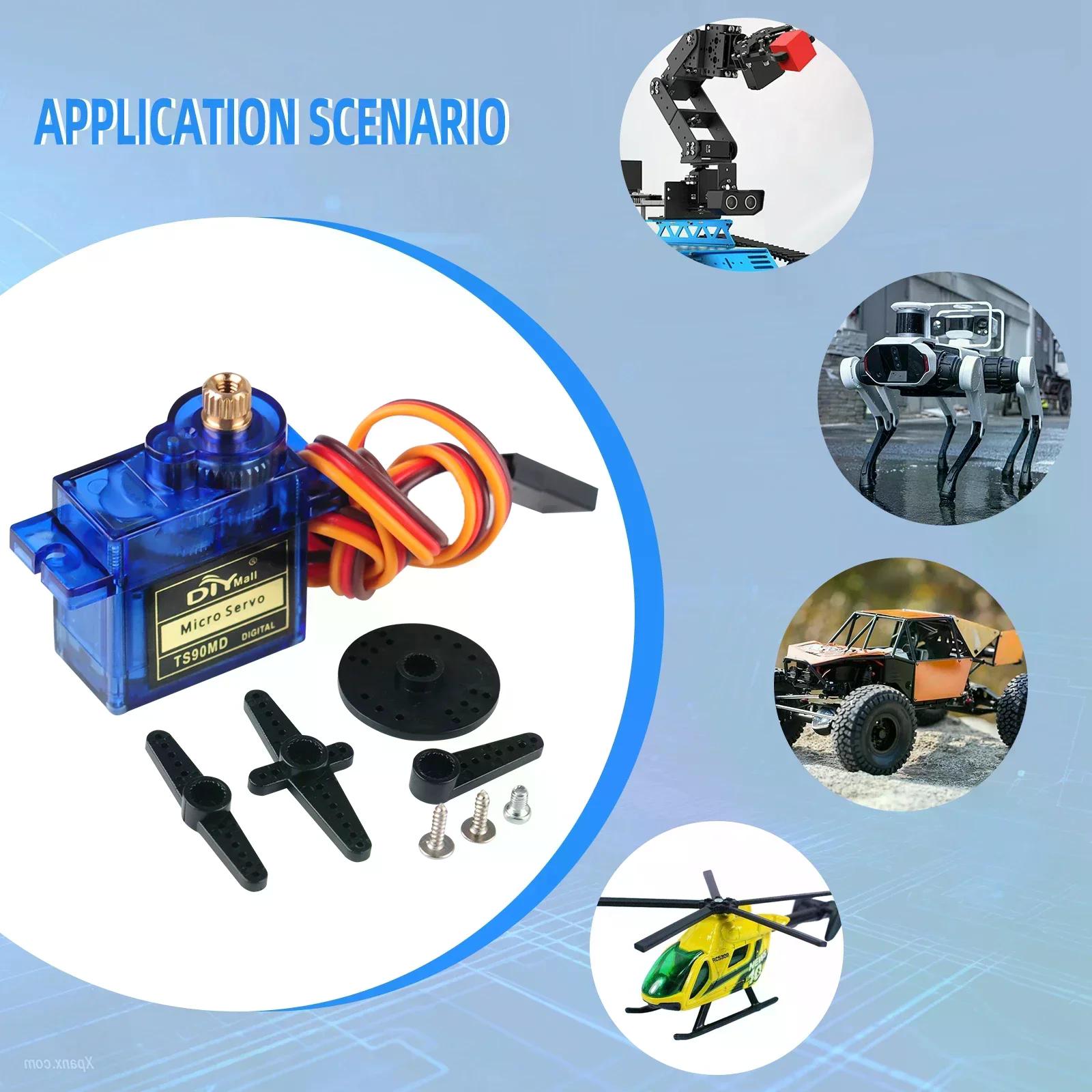 Mikros ervo motors atz 90/4,8  – Rc Plane Servo 9G Metal Gear Micro Bewertung und Preis