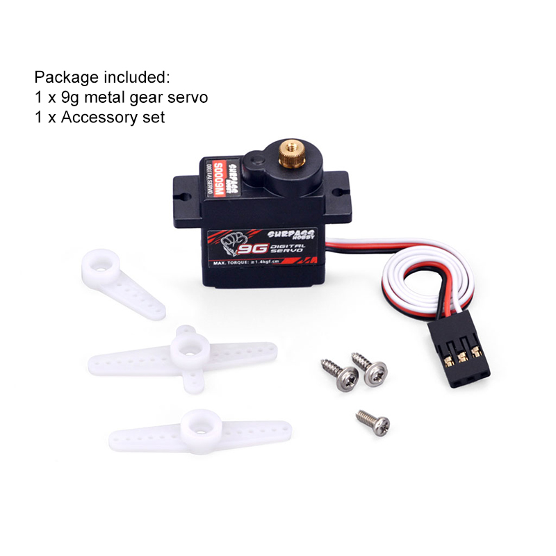 SURPASS HOBBY Digital Servo 1/ – Rc Plane Servo 9G Metal Gear Micro Bewertung und Preis