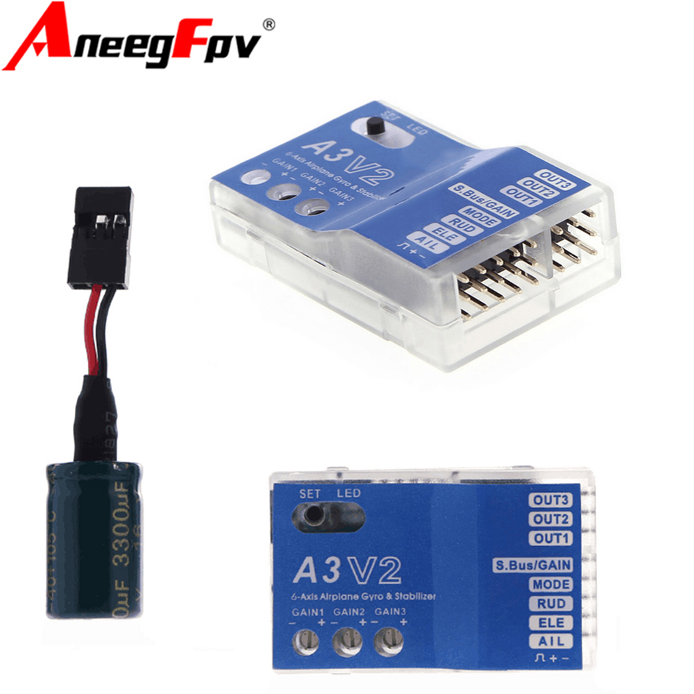 Hochwertiger 3-Achsen-Gyro A3  – Rc Airplane Flight Controller Gyro Bewertung und Preis