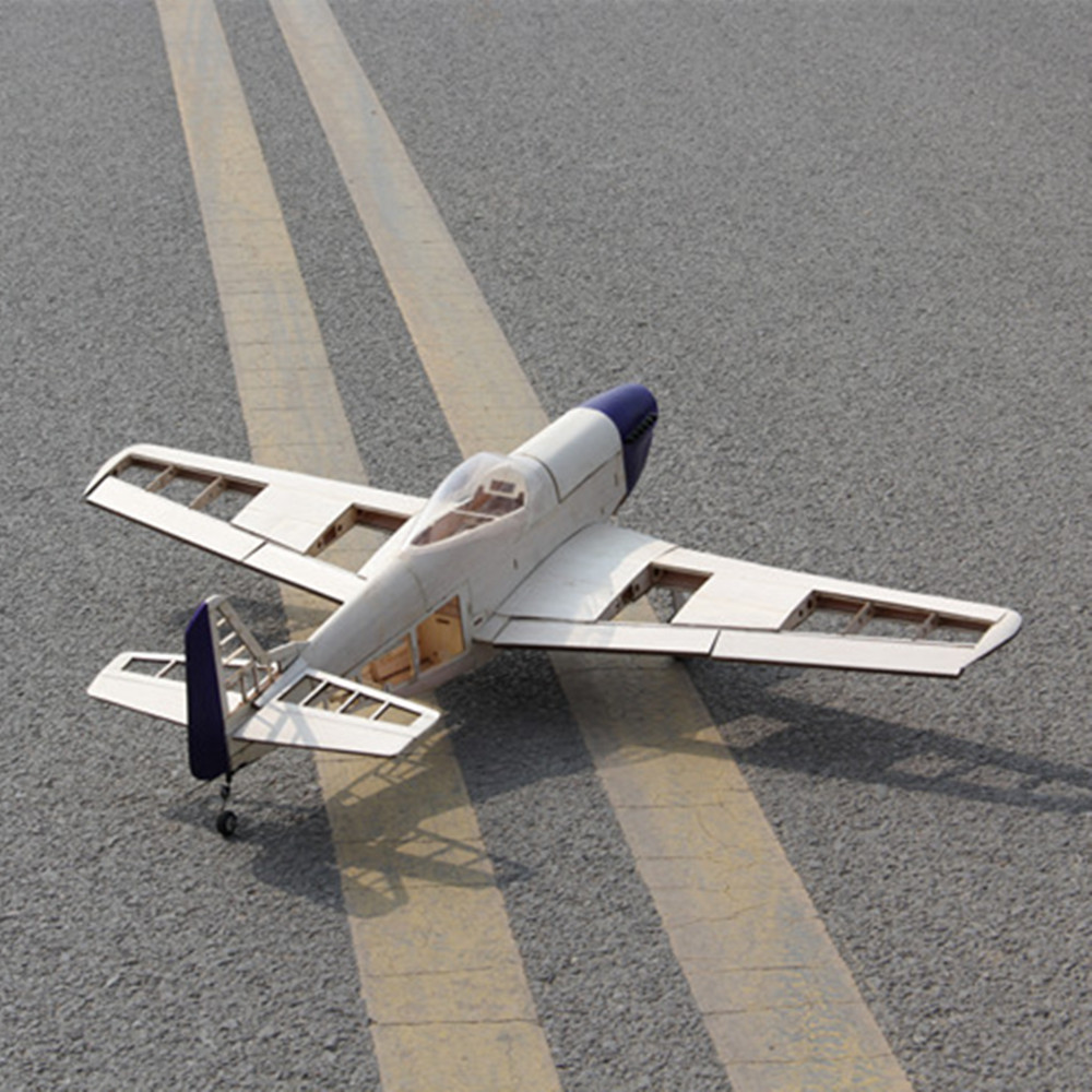 P51 Mustang 1010 mm lasergesch – Rc Warbird Balsa Model Airplane Bewertung und Preis